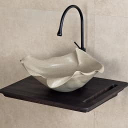Lena EY-9104 49x42 Cm Tezgah Üstü Lavabo görsel 2