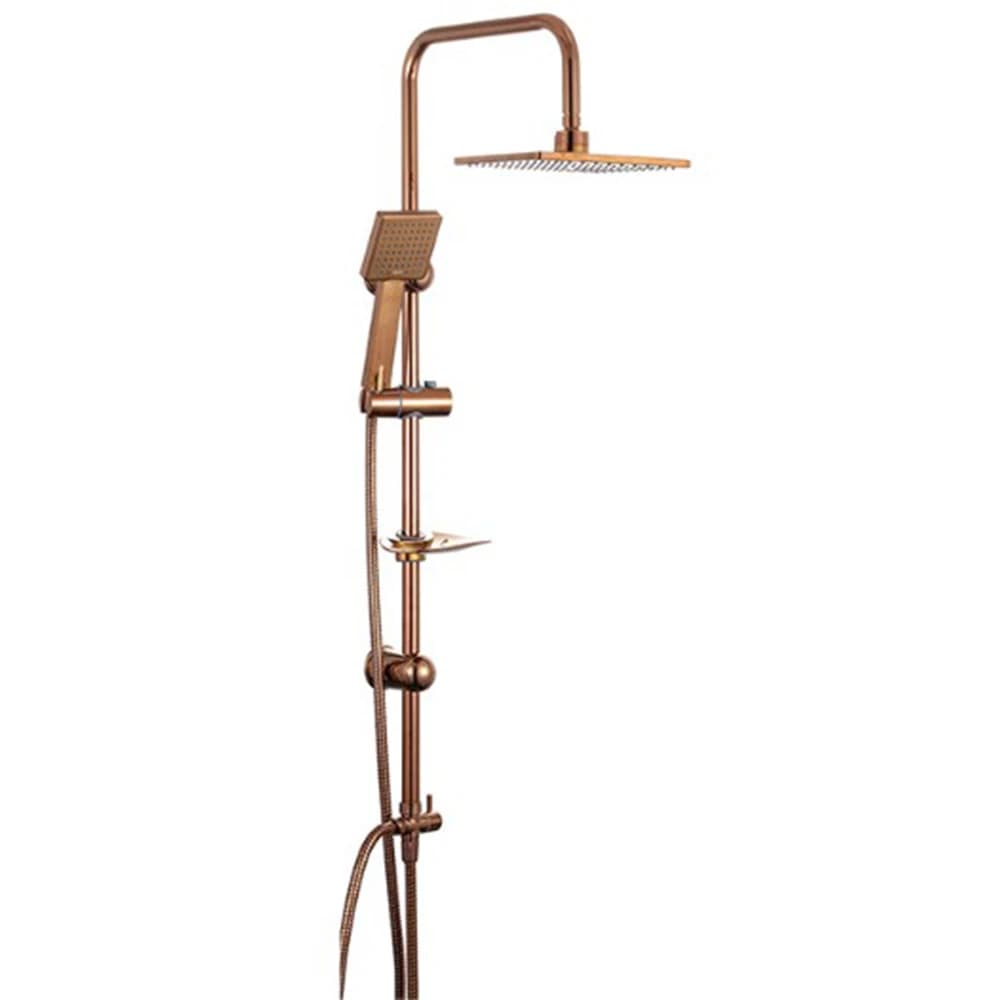 Newarc Aqua Parlak Bakır Duş Kolonu - 440538
