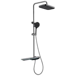 Newarc Next Metalik Gri Bataryalı Duş Kolonu - 984515G görsel 1