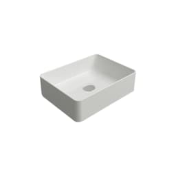 Newarc Silver 50x38x14 Slim Beyaz Lavabo görsel 1