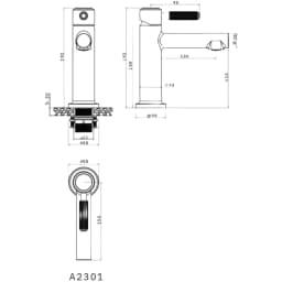 Newarc Venüs Lavabo Bataryası - 858521 görsel 2