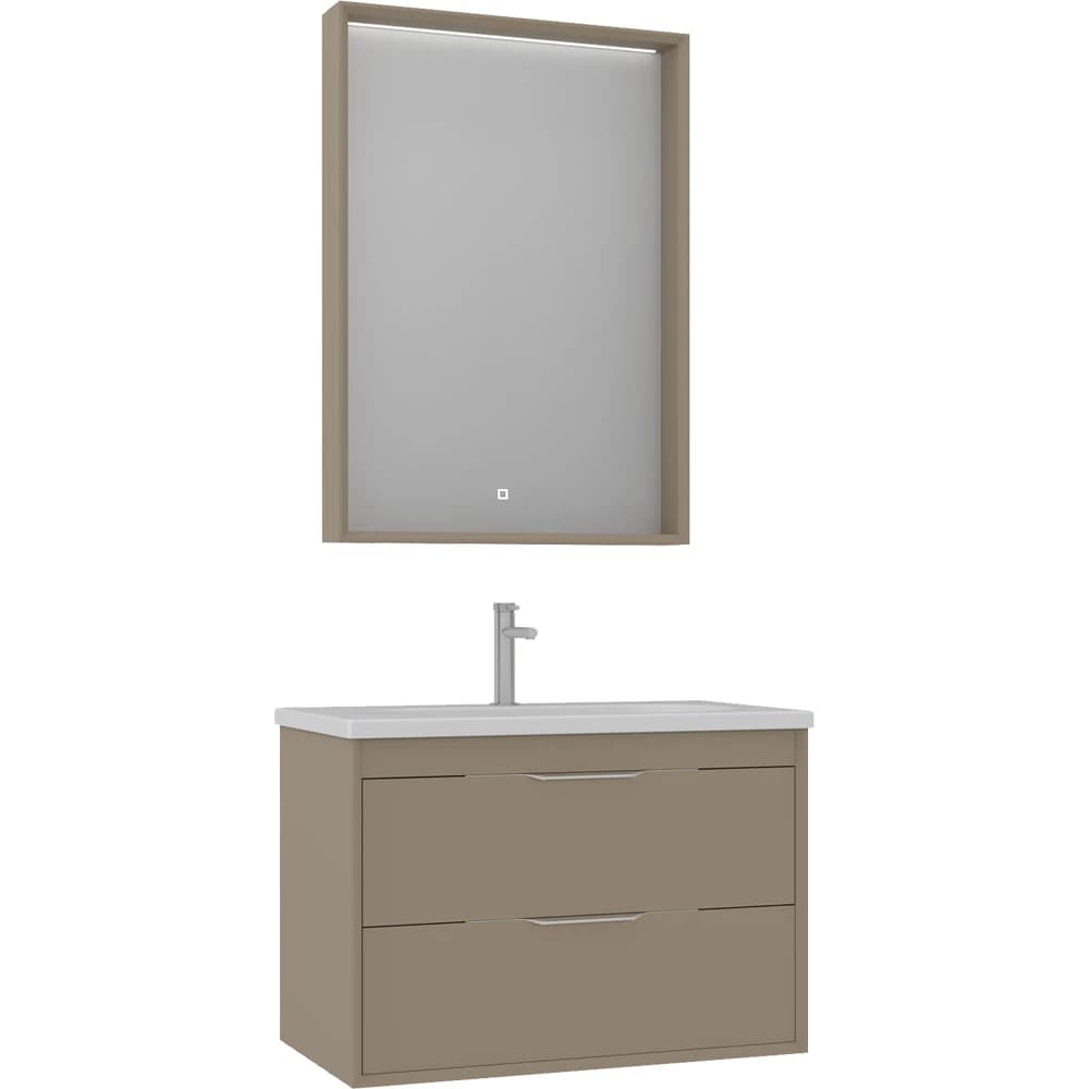 Orka Clay 80 Cm Sahra Banyo Dolabı Takımı - 5004366