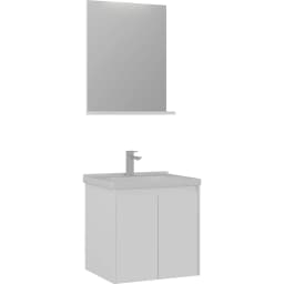 Orka Düden 65 Cm Beyaz Banyo Dolabı Takımı - 5002655 görsel 1