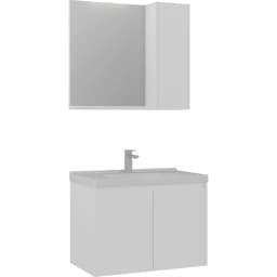 Orka Düden 80 Cm Beyaz Banyo Dolabı Takımı - 5002663 görsel 1