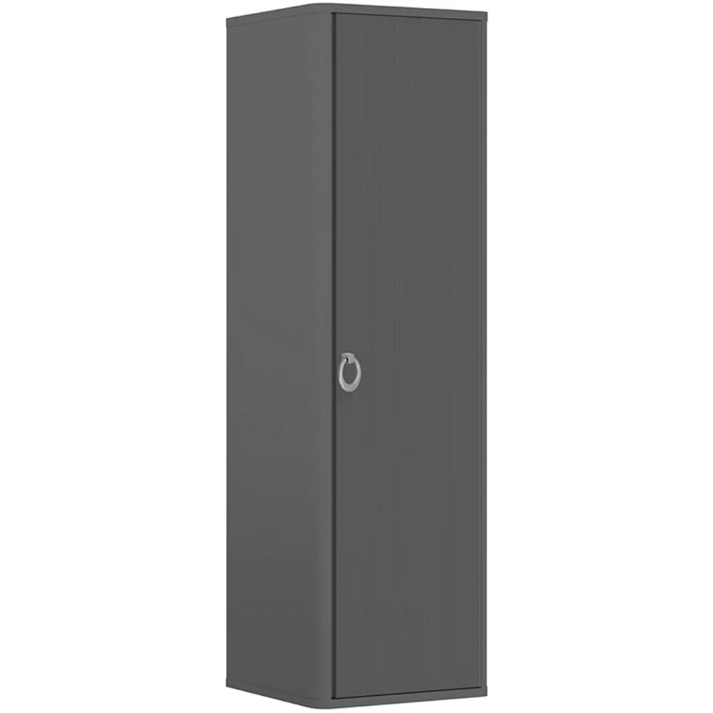 Orka Felice 43 Cm Mat Gri Boy Dolabı (Krom Kulp)