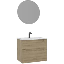 Orka Messina 65 Cm Meşe Banyo Dolabı Takımı - 5006655 görsel 1