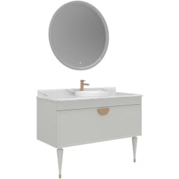 Orka Molino 120 Cm Mat Kaşmir Banyo Dolabı Takımı - 5007669 görsel 1