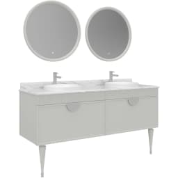 Orka Molino 160 Cm Mat Kaşmir Banyo Dolabı Takımı - 5007718 görsel 1