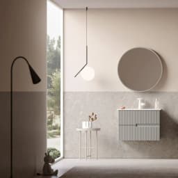 Orka Moonlight 70 Cm Mat Vizon Banyo Dolabı Takımı - 5003387 görsel 2