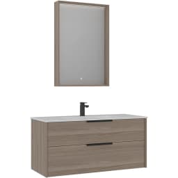 Orka Noventa 120 Cm Cordoba Banyo Dolabı Takımı görsel 1