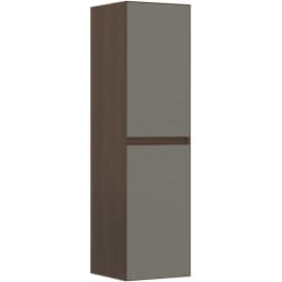 Orka Pacific 40 Cm Mat Vizon-Moka Meşe Boy Dolabı (Sol) görsel 1