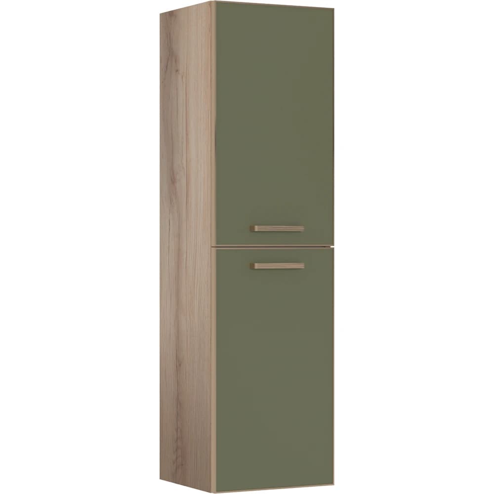 Orka Salerno 40 Cm Sardunya-Legnano Boy Dolabı (Altın Kulp)