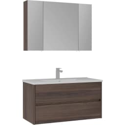 Orka Side 100 Cm Çekmeceli Navaro Banyo Dolabı Takımı görsel 1