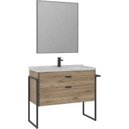 Orka Trio 100 Cm Senza Banyo Dolabı Takımı - 5004214 görsel 1