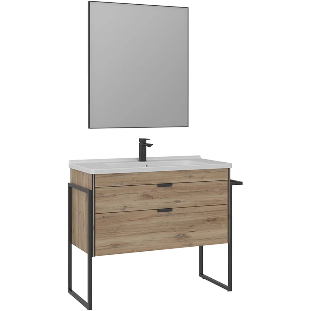 Orka Trio 100 Cm Senza Banyo Dolabı Takımı - 5004214