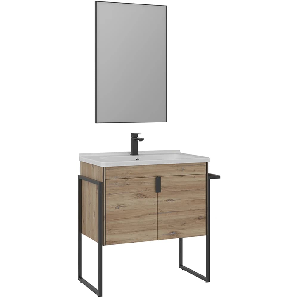 Orka Trio 80 Cm Senza Banyo Dolabı Takımı - 5004219