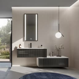 Orka Urban 100 Cm Mat Beyaz Alt Yan Modül Dolap görsel 2