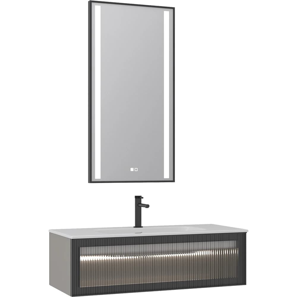 Orka Urban 100 Cm Mat Vizon Banyo Dolabı Takımı