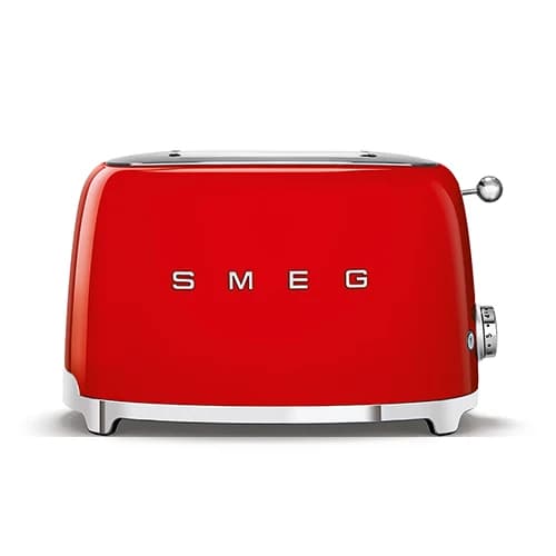 Smeg Parlak Kırmızı 2 Dilimli Ekmek Kızartma