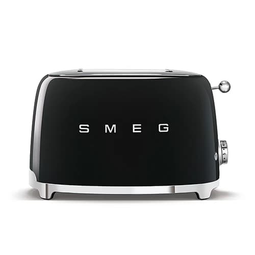 Smeg Siyah 2 Dilimli Ekmek Kızartma TSF01BLEU