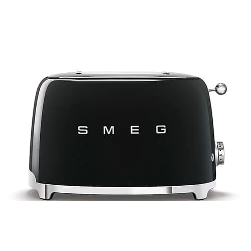 Smeg Siyah 4 Dilimli Ekmek Kızartma TSF03BLEU