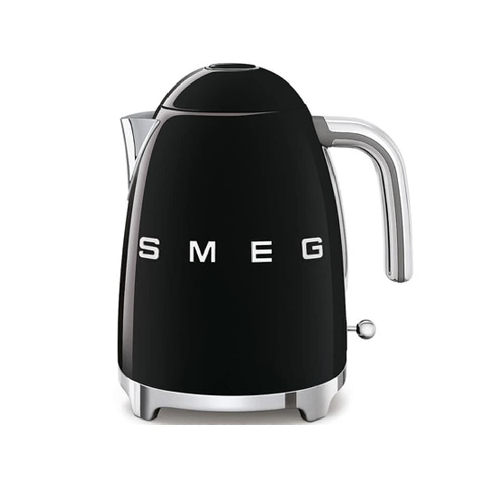 Smeg Siyah Parlak Isı Ayarlı Kettle KLF03BLEU (1.7 lt)