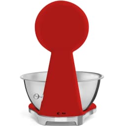 Smeg Kırmızı Retro Analog Mutfak Tartısı - KSF01RDWW görsel 3