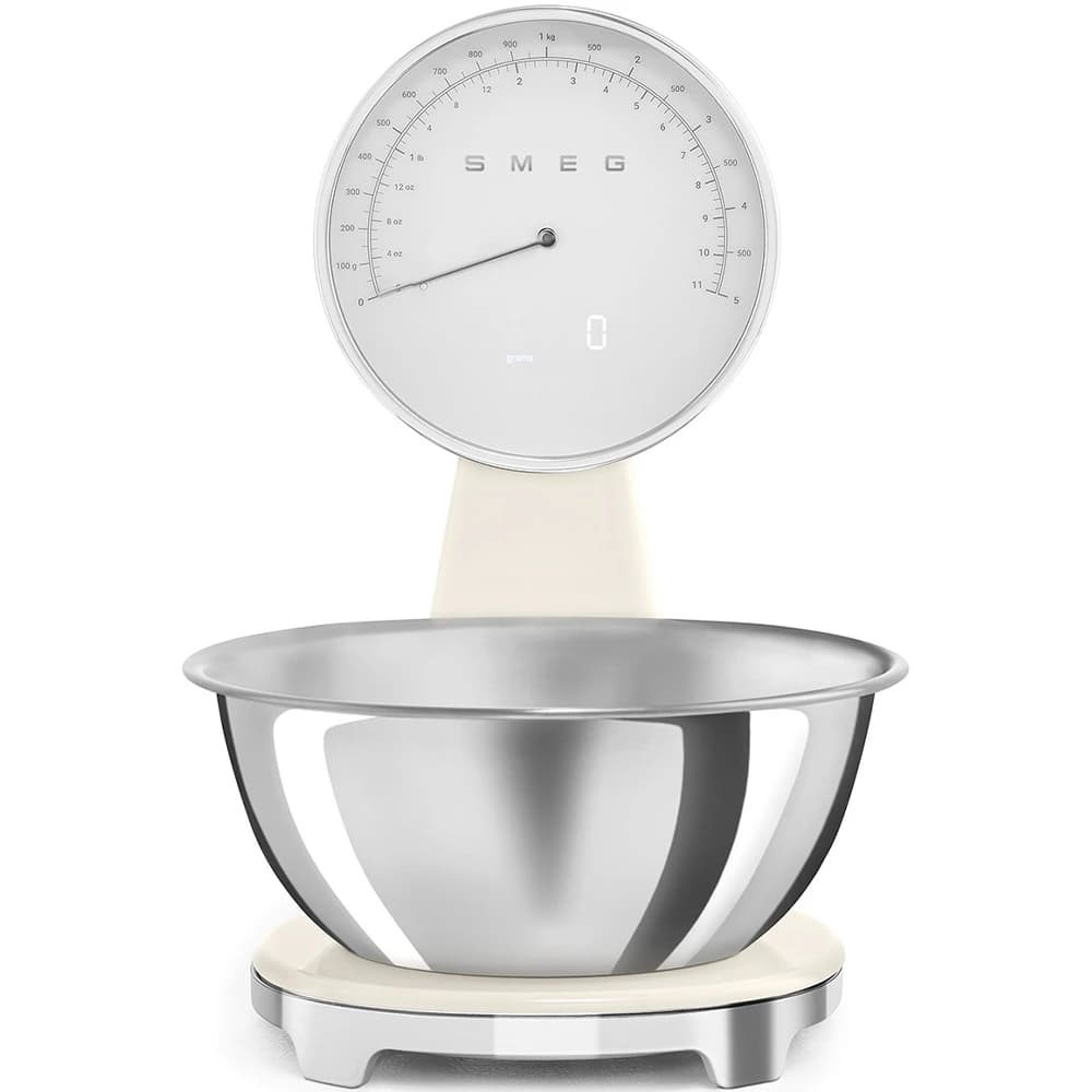 Smeg Krem Retro Analog Mutfak Tartısı - KSF01CRWW