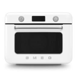 Smeg Tezgah Üstü Kombi Buharlı Beyaz Fırın COF01WHEU görsel 1
