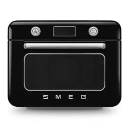 Smeg Tezgah Üstü Kombi Buharlı Siyah Fırın COF01BLEU görsel 1