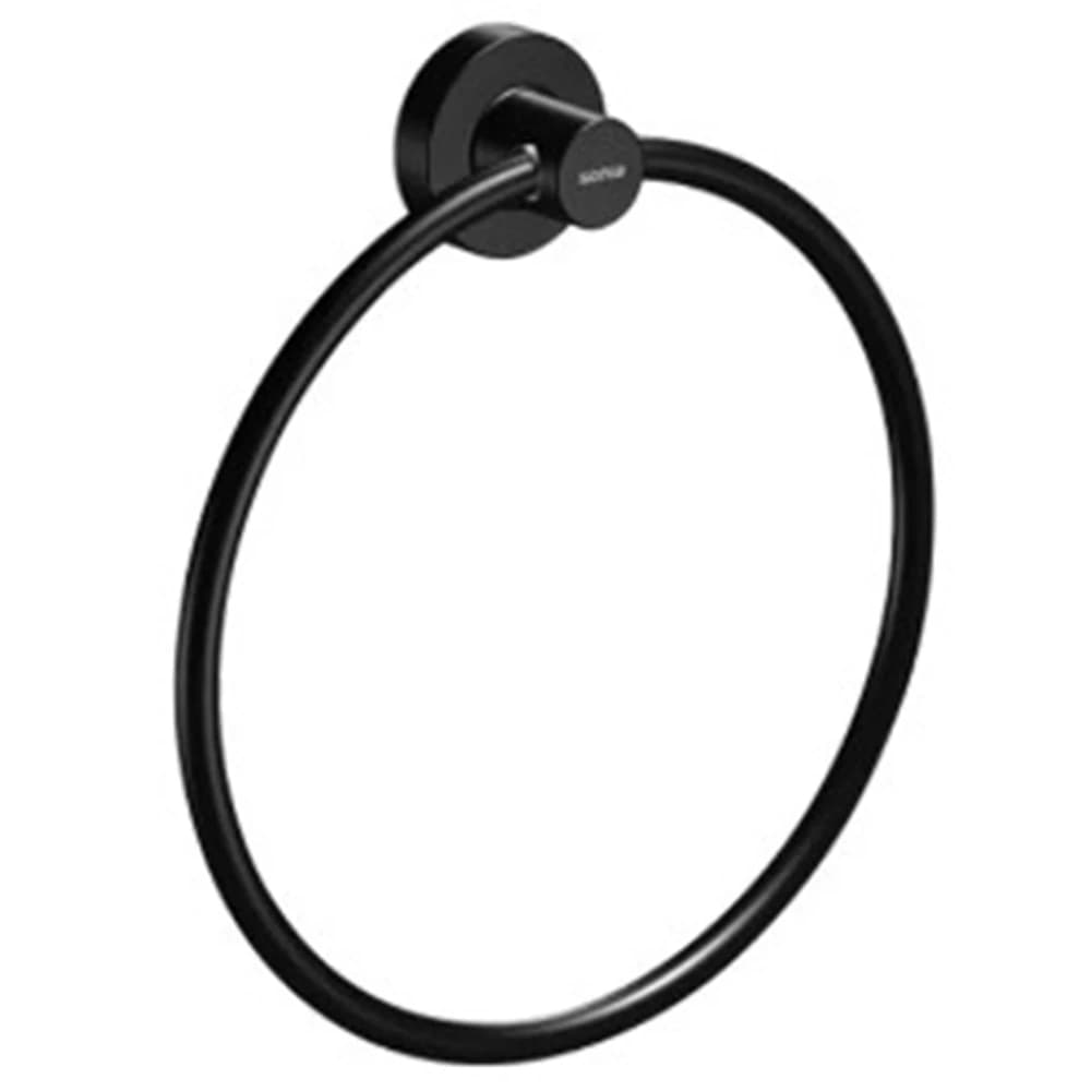 Sonia Yuvarlak Tekno Black Siyah Havluluk