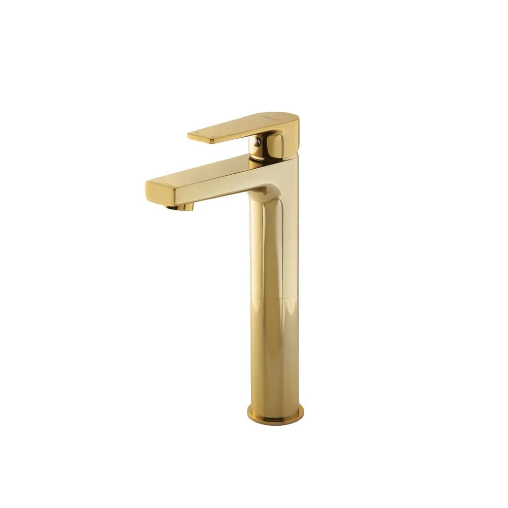 Creavit Sharp Altın Yüksek Lavabo Armatürü