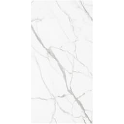 Kalebodur Calacatta Unique Modül B 6 mm Parlak Sinterflex Porselen Karo 120x280 görsel 1