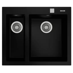 Teka Forsqure 590 TG Black Tegranit Eviye görsel 1
