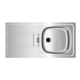 Teka Gravity 45 Sol Damlalıklı Mikroketen Eviye görsel 1