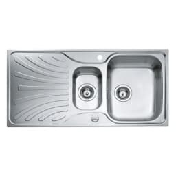 Teka Nerissa 60 B Paslanmaz Çelik Sol Damlalıklı Evye görsel 1