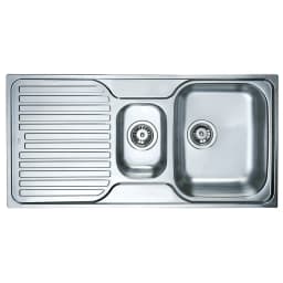 Teka Princess 60 B Sol Damlalıklı Paslanmaz Çelik Eviye görsel 1