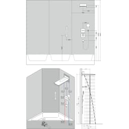 HansGrohe Rainmaker Select 580 3jet Duvardan Tepe Duşu görsel 2