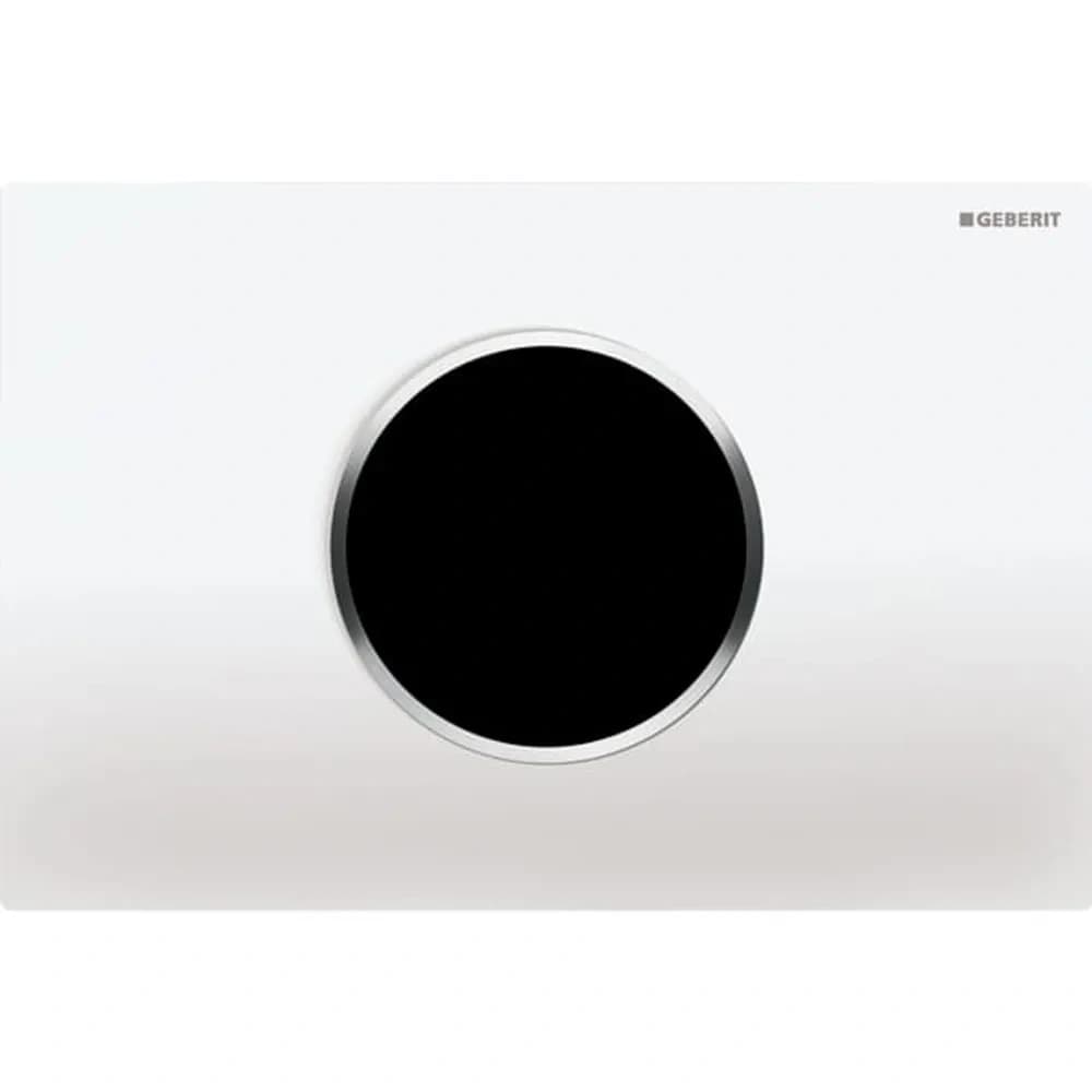 Geberit Sigma10 Temassız Beyaz/Krom Fotoselli Kumanda Kapağı