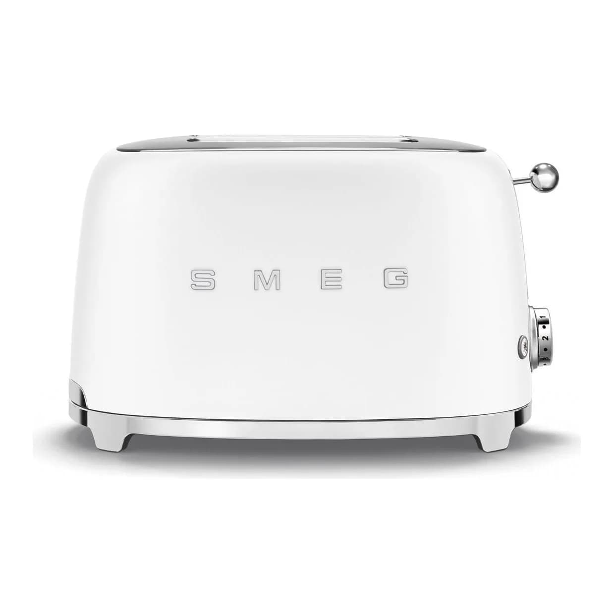 Smeg Mat Beyaz 2 Dilimli Ekmek Kızartma TSF01WHMEU
