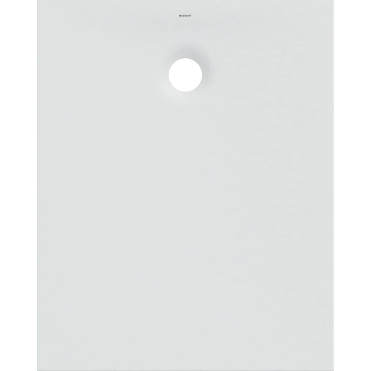 Geberit Olona 100x80 cm Mat Beyaz Dikdörtgen Duş Teknesi