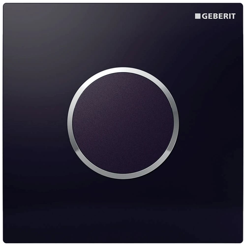Geberit Type 10 Elektrikli Siyah/Krom Fotoselli Pisuvar Kapağı