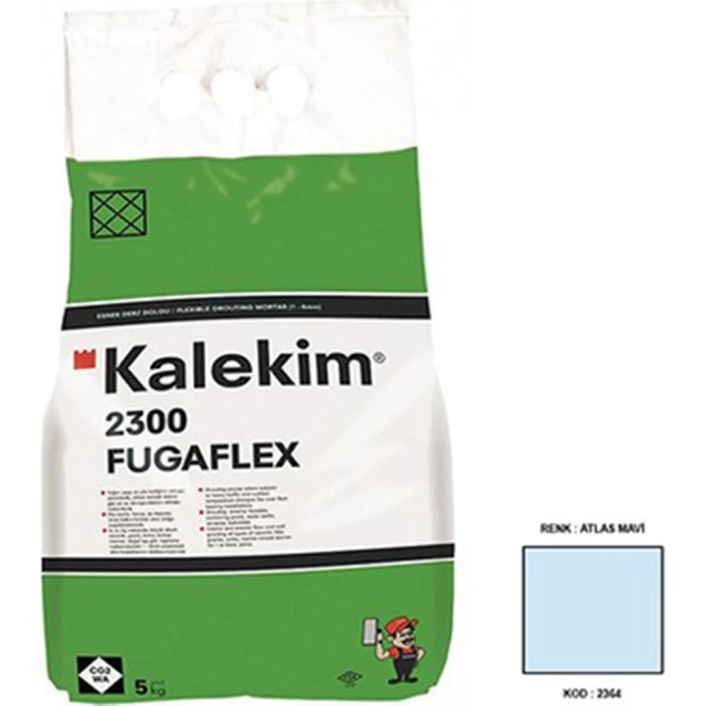 Kalekim 2364 Fugaflex Atlas Mavi 5 Kg
