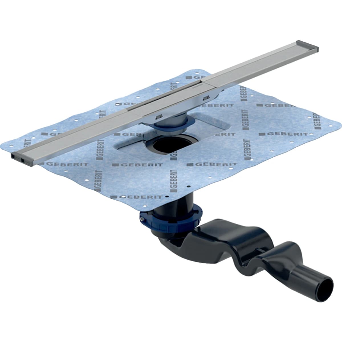 Geberit CleanLine20 30-60 cm Paslanmaz Çelik Duş Kanalı Seti