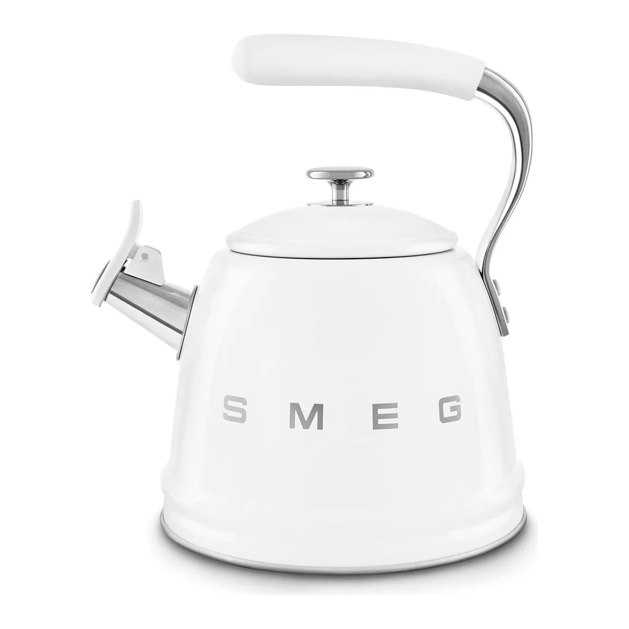 Smeg Retro Beyaz Islık Kettle CKLW2001WH