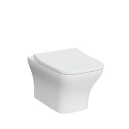 Vitra Zentrum Square SmoothFlush Asma Klozet ve Gömme Rezervuar Takımı görsel 2