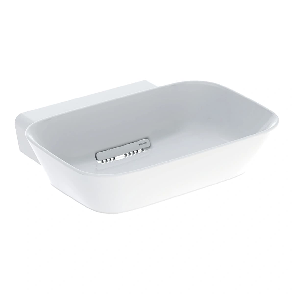 Geberit ONE CleanDrain 50 cm Kabuk Çanak Lavabo, Batarya Deliksiz