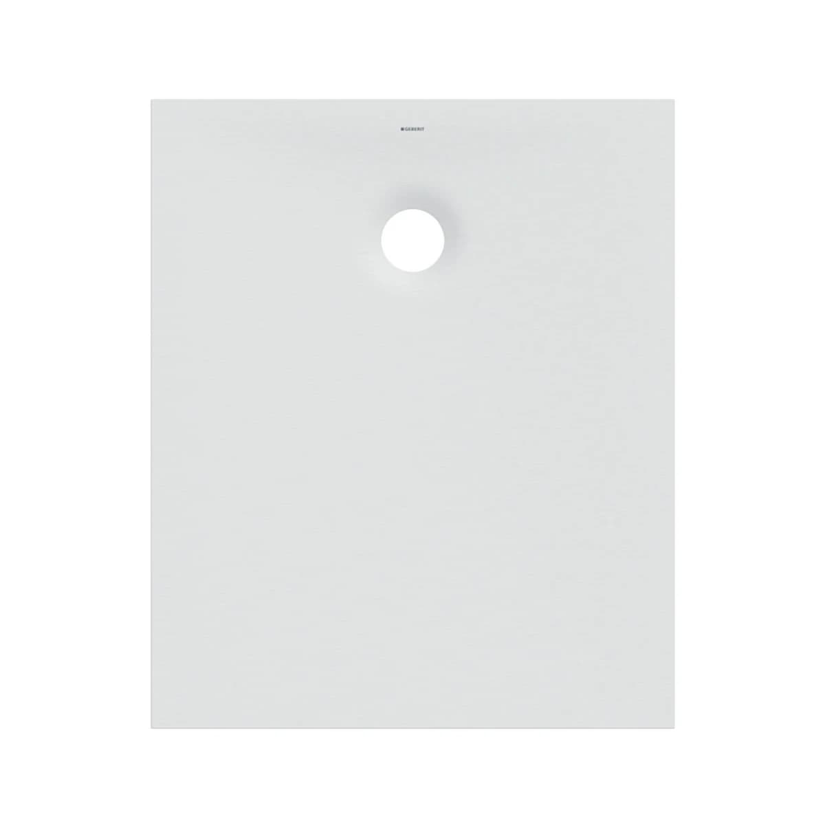 Geberit Olona 90x75 cm Mat Beyaz Dikdörtgen Duş Teknesi