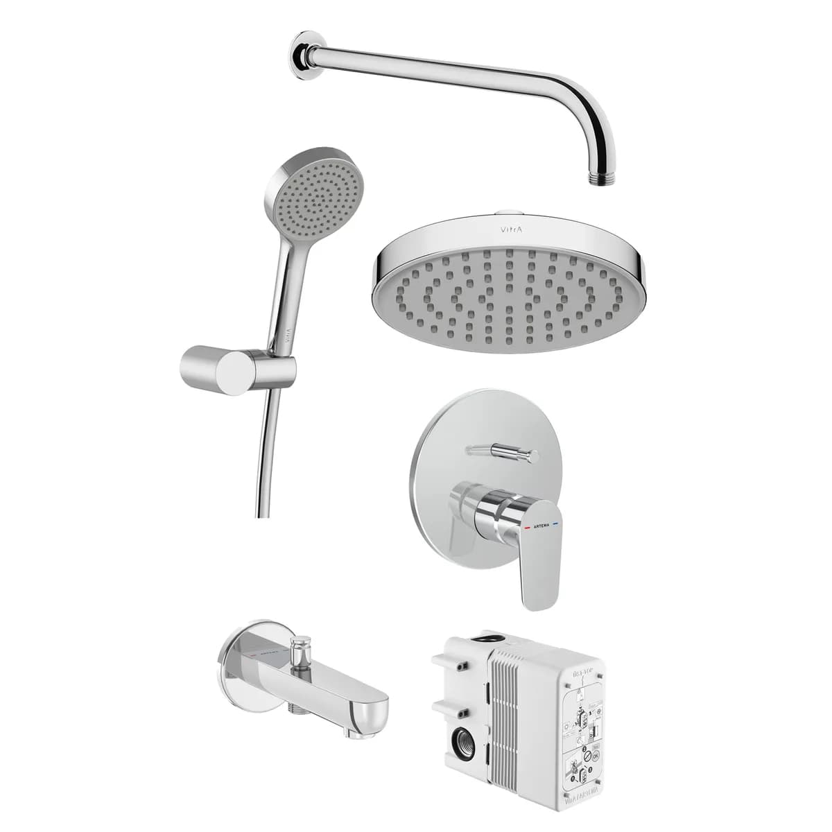 Vitra Flow Soft Ankastre Duş Seti - A49321