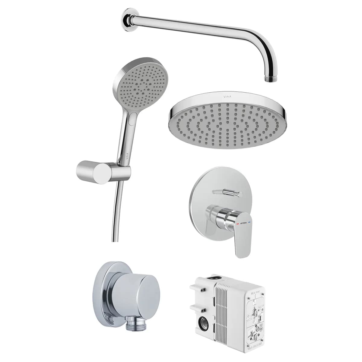 Vitra Flow Soft Ankastre Duş Seti - A49323